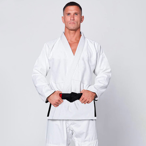 Jitsu BJJ เครื่องแบบสีขาวผ้าฝ้าย100% สั่งทำ - Product Image 2