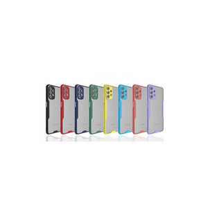 Étui de protection en silicone premium ANKY Parfe Series bleu marine pour Samsung Galaxy A13 4G avec support - Product Image 3