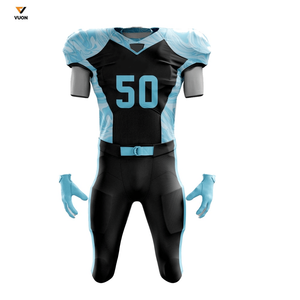 Pantalon de sublimation avec logo d'équipe personnalisé de haute qualité en gros Ensemble d'uniformes de pratique du football américain - Product Image 2