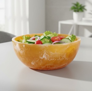 ชามผลไม้เรซิ่นคุณภาพดีที่สุด |   ชามเรซิ่นตกแต่งสำหรับใส่ขนมและเสิร์ฟอาหาร ใช้ตกแต่งโต๊ะและบ้าน |   มีสีและขนาดให้เลือกตามต้องการ - Product Image 2