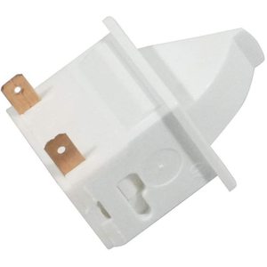 18826CM Nuevo Junta de Puerta de Refrigerador Eléctrico de Plástico, Piezas para el Hogar, Frecuencia 60Hz, 125V/250V, Montaje a Presión de 2 Terminales, Fácil Instalación - Product Image 1