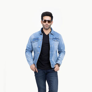 Chaquetas Vaqueras de Diseño Popular para Hombre, Logotipo Personalizado Impreso, Todos los Colores, Material de Tela de Lana, Reversibles para Invierno, Ecológicas - Product Image 1