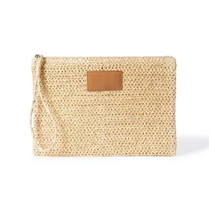 Borsa Clutch Personalizzata in Rafia Volos, Gadget Promozionale in Carta Personalizzabile - Product Image 2
