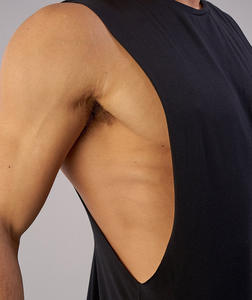 Débardeur de sport sans manches pour hommes, blanc, couleur unie, pour musculation et Fitness, à la mode, nouvelle collection - Product Image 2