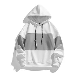 Personnalisé Vintage Lourd Surdimensionné Hoodies French Terry Vintage Sans String Noir Coton Tissu Fitness Corset À Capuche - Product Image 4