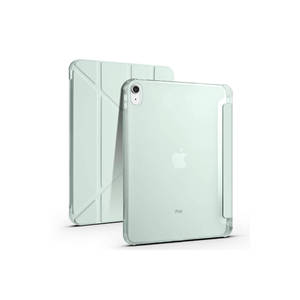เคส Netzy 2025 สีดำ สำหรับ iPad รุ่นที่ 11 แบบพับได้สามตอน พร้อมช่องใส่ดินสอ ผลิตจากวัสดุ TPU และ PU ที่ทนทาน - Product Image 5