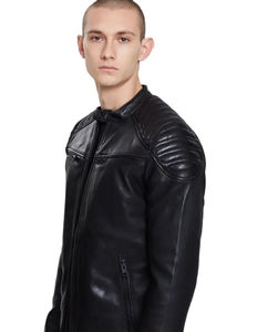 Chaqueta Bomber de PU para Hombre, Impermeable, Personalizada, con Cuello Alto, Tela de Lona, OEM, Chaqueta Premium Personalizada - Product Image 2