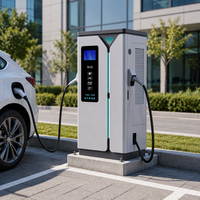 Pengisi Daya EV Cepat DC Bersertifikasi CE 240kW-600kW dengan Dua Port CCS2 200-1000V, Stasiun Komersial untuk Armada Kendaraan Berat