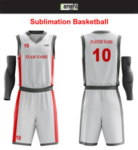 Uniforme de baloncesto personalizado de excelente calidad de secado rápido para hombre - Product Image 6