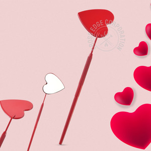 Lash Mirror Multi-Angle Eyelash Mirror heart shape Lip Eyebrow Mirror for Checking Eyelashes Lash Accessories Tool Custom Logo - Product Image 1