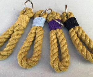 Beautifully Handmade Handmade High Quality Rope <b>Key</b> <b>Ring</b> - Product Image 2