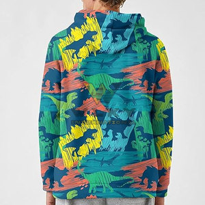 Fabricant pakistanais Service OEM Sweats à capuche de sport imprimés en 3D pour l'hiver Design à motifs solides - Product Image 4