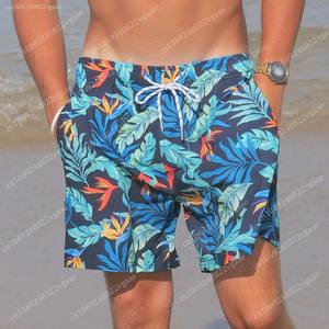 Pantalones cortos coloridos de verano para hombre 2025, pantalones cortos hawaianos informales para vacaciones en la playa para mujer, pantalones cortos transpirables para nadar, entrenamiento para niños - Product Image 3