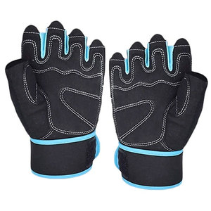 Guantes de fitness compactos, ligeros y elásticos personalizados para levantamiento de pesas, circuitos de fuerza, gimnasio, deportes, actividades al aire libre, transpirables - Product Image 3