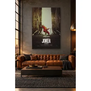 Affiche de film Fida Joker dansant sur les escaliers, impression sur toile - Product Image 4