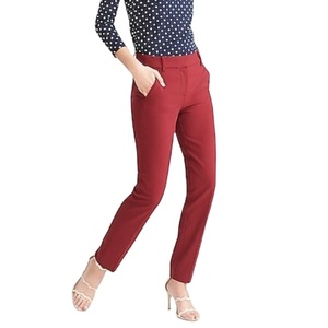 Pantalones de Vestir para Mujer, Estilo Lápiz, Cintura Elástica, 100% Algodón, Transpirables, Nueva Llegada, Venta al Por Mayor, Hechos a Medida, Elegantes, OEM, Personalizados - Product Image 5