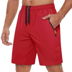 High Quality Custom Logo Casual <b>Shorts</b> Pants Breathable Sweat <b>Shorts</b> for <b>Men</b> 5 Inch <b>Knee</b>-<b>Length</b> Gym Running Jogging <b>Shorts</b> - Product Image 1