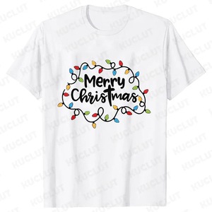 <b>Men's</b> Casual Short Sleeve <b>Christmas</b> Holiday Beach <b>Shirts</b> High Quality 100% Cotton Tshirts - Product Image 4
