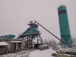 Machine à béton portative de capacité de 120 M3/h avec des composants de noyau comprenant le roulement de boîte de vitesses de PLC de moteur de moteur - Product Image 2