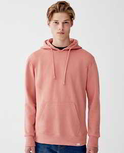 เสื้อฮู้ดดี้ผู้ชายแบบสวมหัว ผ้าฝ้าย 100% หนา 300 GSM ทรงโอเวอร์ไซส์ สกรีนโลโก้ได้ มีกระเป๋าจิงโจ้ สำหรับฤดูหนาว ขายส่ง - Product Image 1