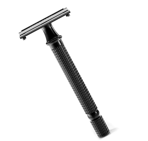 ANAAIF Safety Razor Factory Estuche de cuero Cuenco de madera y brocha de soporte-Herramienta de afeitado en polvo - Product Image 2