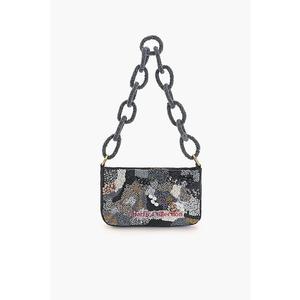 Llamativo bolso de hombro con cuentas para mujer hecho con cuentas Premium y detalles multicolores para una mezcla perfecta de arte - Product Image 1
