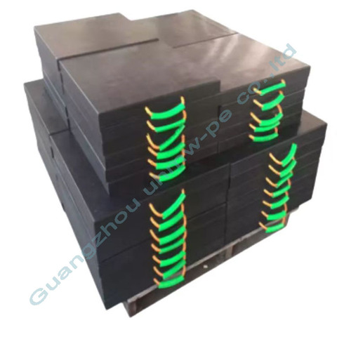 OEM Wholesale PE Material Anti-impact Mobile Durable Crane Pad with Cutting Service ISO9001 Certified