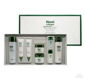 Cosmetico coreano Anjo Noni Collagen Skin Care 6pc Set nutre la pelle stanco durante le attività esterne e tonifica la pelle