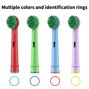 Bio-Cushion Vibration Compatible Medium Replacement <b>Toothbrush</b> <b>Heads</b> for Oral-B Electric Brush Refills Household Outdoor Use 1 - Product Image 1