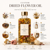 Huile de Calendula Personnalisée avec Logo, 100% Pure, Extrait Végétal, Fabricant Professionnel OEM ODM, Huile Corporelle Apaisante de Qualité Cosmétique