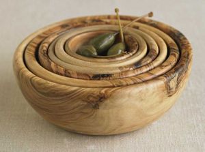 ชามแป้งงานทำด้วยมือสำหรับผลไม้หรือสลัดวินเทจคุณภาพสูงสำหรับบ้านไร่แบบชนบทใช้งานได้อเนกประสงค์สมบูรณ์แบบ - Product Image 3