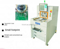 Kontrol PLC stasiun tunggal pisau kecepatan tinggi Slot V mesin pemisah V-CUT pemisah papan PCB LED
