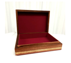 Caja de Regalo de Madera para Joyería, Caja de Joyería de Madera Hecha a Mano, Caja de Regalo de Madera Personalizada al por Mayor - Product Image 1