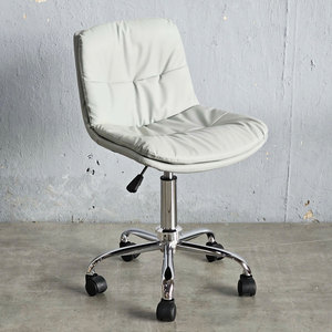 Modern Ergonomic Swivel Office <b>Chair</b> with Simili Leather Seat <b>Pad</b> - Product Image 6