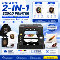 Imprimante DTF DTG A3+ 2 en 1, machine d'impression de t-shirts, imprimante directe sur vêtement pour la personnalisation des vêtements en tissu coton