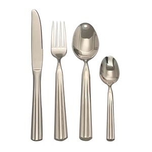 Wholesale Custom Hotel Restaurant Sliverware Mirror Polish Stainless Steel Flatware Spoons Forks and <b>Knives</b> Cutlery <b>Set</b> - Product Image 4