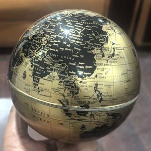 Globo Terráqueo de Escritorio Iluminado con LED, Cambia de Color, Móvil, Educativo, Decorativo, de Metal, con Impresión - Product Image 4