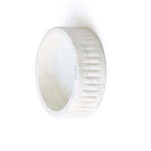 Cuenco de mármol blanco natural hecho a mano elegante de alta demanda para uso en cocina o mesa de comedor disponible al mejor precio - Product Image 4