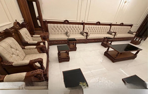 Mobilier de Majlis Arabe Moderne |     Personnalisation Possible |    Livraison gratuite dans le monde entier - Product Image 1