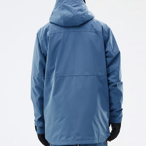 Chaqueta de esquí para hombre OEM con diseño impermeable a prueba de viento Impresión de logotipo personalizado Ajuste cálido y soporte de ropa de etiqueta privada - Product Image 5