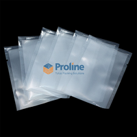 Sacs sous vide transparents thermoscellables personnalisés pour l'emballage des produits frais, approvisionnement en vrac