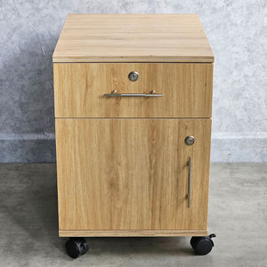 Contemporary 40x50x50cm Plywood Mobile Personal <b>Locker</b> with Lock TCN68045 Design Style - Product Image 3