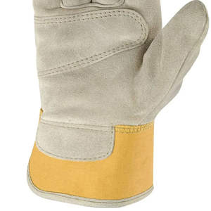 Gants de travail en cuir fendu de vache Gants de travail en cuir Rigger Heavy Duty Long Lasting Work Gloves - Product Image 3