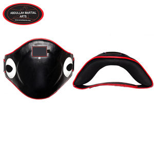 Protector de Vientre de Boxeo Rojo y Negro, de Buena Venta, Hecho a Mano, con Logotipo Personalizado, del Mejor Proveedor, por ABDULLAH MARTIAL ARTS - Product Image 3