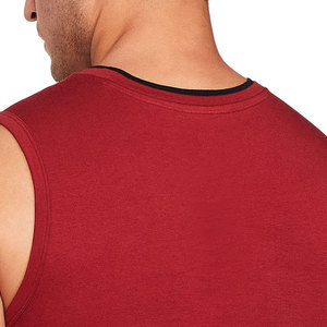 OEM servicio Tank Top Gimnasio Ropa Culturismo Hombres algodón camiseta sin mangas fitness entrenamiento hombres camiseta sin mangas - Product Image 4