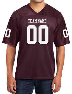 Jersey de fútbol American Jersey 100% poliéster ropa deportiva transpirable manga corta cuello en V American Football Jersey - Product Image 6