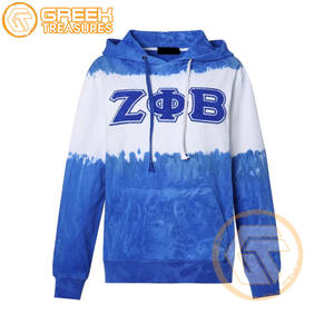 Sudadera con capucha para mujer Zeta Phi Beta con logotipo personalizado, ropa de hermandad informal con estampado de gran tamaño para invierno, novedad - Product Image 2
