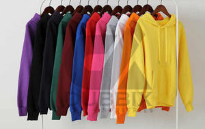 เสื้อฮู้ดดี้ผู้ชาย/ผู้หญิง  แบบยูนิเซ็กซ์  สำหรับฤดูหนาว สีพื้น  โลโก้ปรับแต่งได้  ผ้าฝ้ายฟลีซ 100% ระบายอากาศได้ดี เป็นมิตรกับสิ่งแวดล้อม ดีไซน์โดดเด่นไม่ซ้ำใคร สไตล์สตรีท - Product Image 2