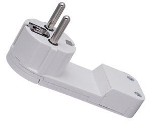 Presa TTL bianca ultrasottile 16A 250V in termoplastica (presina RTCTM1) (termoretraibile) - Product Image 1