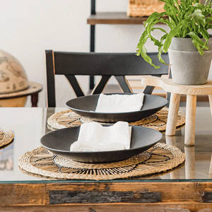 <b>Cheap</b> Price Eco Friendly Round Raffia Placemats Decorative Straw Under Plate Mat Seagrass Placemat - Product Image 6
